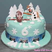 Disney-frozen-cake